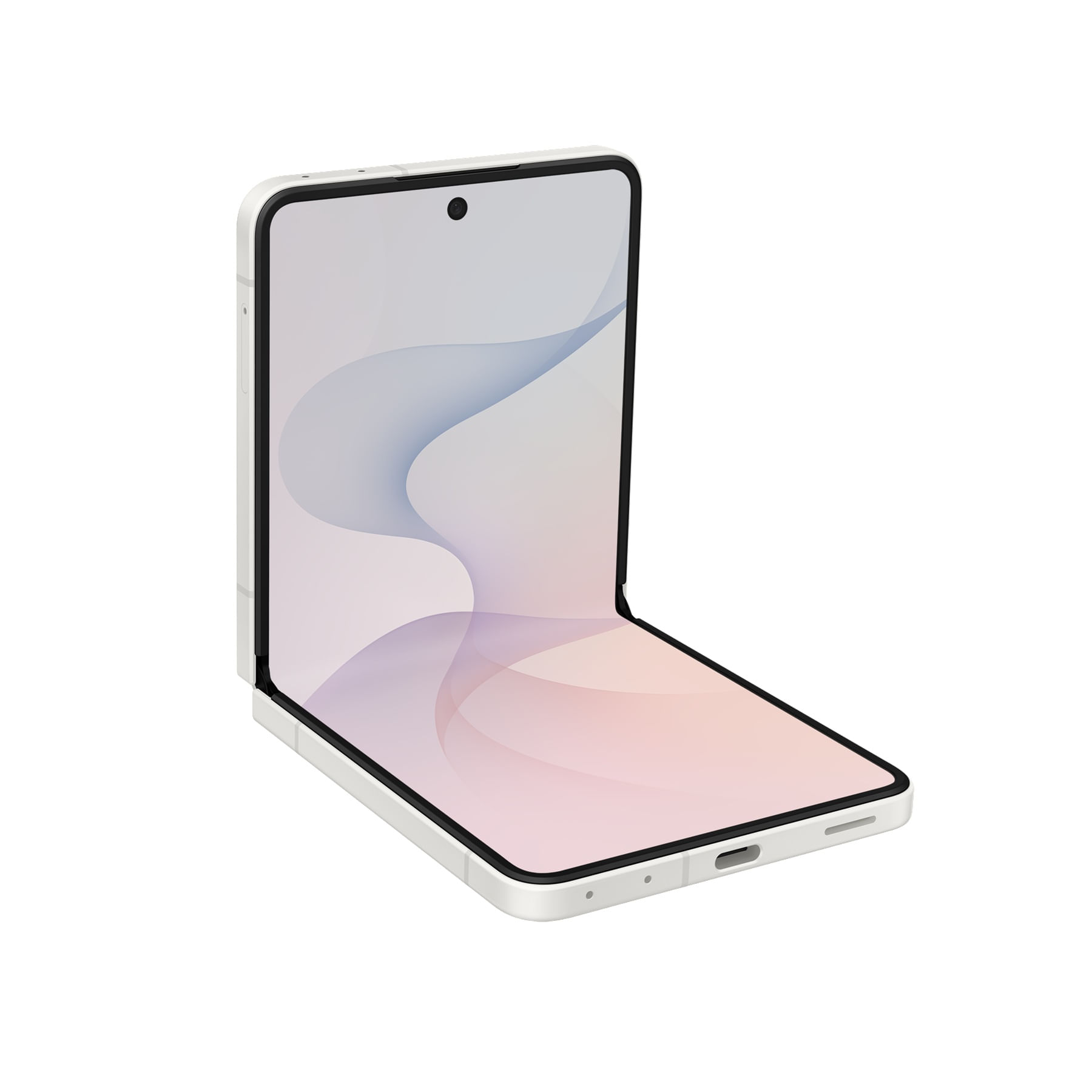 Telefon mobil Samsung Galaxy Z Flip8, 12GB RAM, 512GB, 5G, Cream